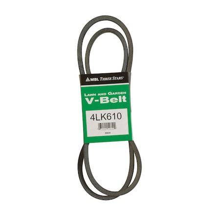 Mbl Mitsuboshi Super KB Standard V-Belt 0.5 in. W X 61 in. L For Riding Mowers 4LK610A